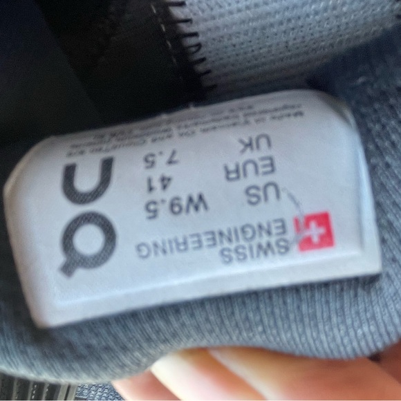 On Cloudswift WoMen's US 9.5 Running Shoes Black Mesh Lace-Up Athletic Sneakers - Picture 9 of 10